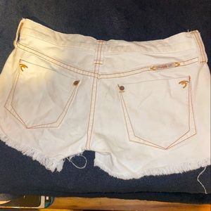 Frankie B white shorts size 6 like new